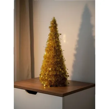 Vánoční dekorace Sinsay - Vánoční dekorace ve tvaru stromečku - zlatá - 013GG-GLD - 013GG-GLD-ONE