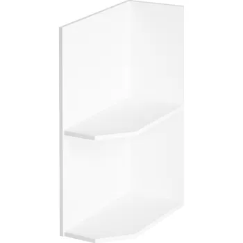 Kuchyňská skříňka Spodní kuchyňská skříňka AURORA D25PZ ukončovací, pravá, bílá