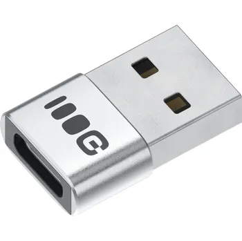 *Green Cell ADGCAC1 Adaptér USB-A na USB-C | Plug & Play | 2,4 A / 12 W | 480 Mbps | Hliníkové provedení (Hliníkové pouzdro – poskytuje nejen elegantní vzhled, ale také odolnost a odolnost proti poškození. Rychlý přenos dat – nabízí rychlost přenosu dat a