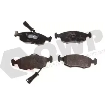 Brzdová destička QWP Sada brzdových destiček QWP WBP191