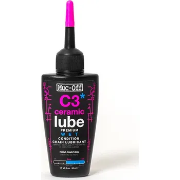Sport Muc-Off Ceramic C3 Wet Lube 50ml (MUC-OFF C3 WET CERAMIC LUBE 50ml - Mazivo na řetěz s keramikou do mokra)
