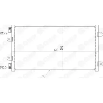 Výparník klimatizace QWP Kondenzátor klimatizace QWP WAC172