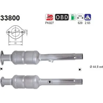 Katalyzátor Katalyzátor AS 33800