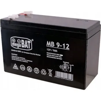 Záložní baterie Akumulátor Baterie VRLA AGM 12V 9Ah MB 9-12 – pro nouzové systémy