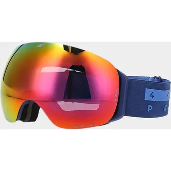 Lyžařské brýle 4F 4FWAW24AGOGU049-31S-1-M (ONE SIZE) UV filtr 400, kategorie 0