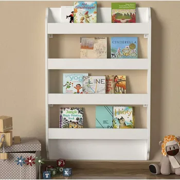 Knihovna BACURI dětská knihovna, bílá