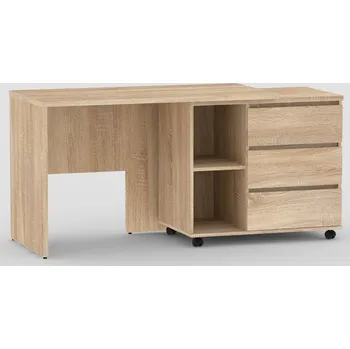 Psací stůl Psací stůl REA ROY pravý, DUB BARDOLINO