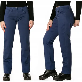 Dámské kalhoty Teplé Zateplené Bavlněné Dámské Kalhoty S Fleecem na Zimu 8251 W38