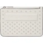 POUZDRO NA PLATEBNÍ KARTY KARL LAGERFELD IKON/K ZIP CH STUDS CEMENT EMBELLISHMENT