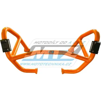 Rám pro motocykl Hliníkové padací rámy Crosspro pro KTM 690 Enduro/SMC, Husqvarna 701 Enduro/Supermoto 2017-2024 oranžové