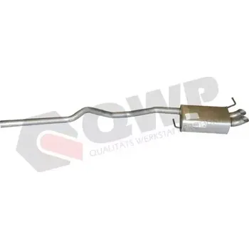 Zadní díl výfuku QWP Zadní tlumič výfuku QWP WEX9594