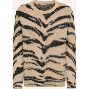 Oblečení a móda Only Dámský Svetr, velbloudí / černá, 40