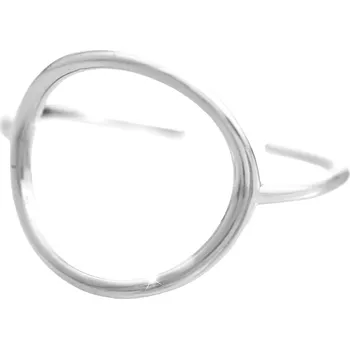 Prsten JSB bijoux s.r.o. Stříbrný prsten kruh bez krystalů (Stříbro 925/1000)