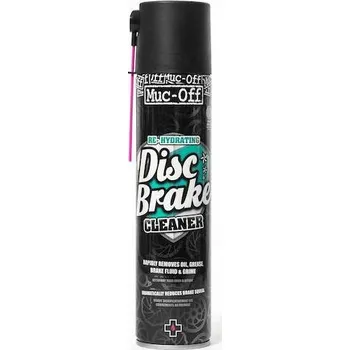 Cyklistické mazivo Muc-Off Disc Brake Cleaner 400ml (MUC-OFF DISC BRAKE CLEANER 400 ml - Čistič cyklo brzdové soustavy)