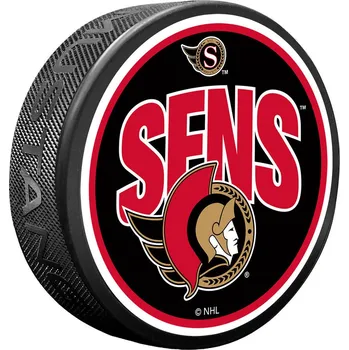Puk Mustang Puk Ottawa Senators NHL Wordmark