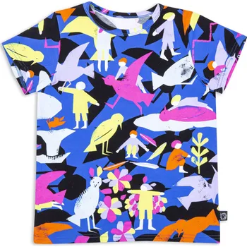 Chlapecké tričko Wouki Dětské triko Bara - Magenta 116