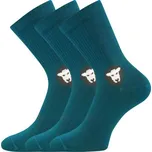 3PACK dětské ponožky Voxx merino zelené (Barefootik merino-green) 20/24 Možnost vrácení zboží ZDARMA do 120 dnů!