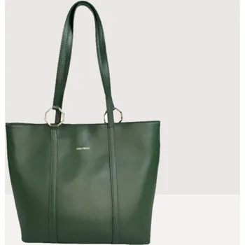 Kabelka NAZZARENA KOŽENÁ KABELKA ANNA VIRGILI ZELENÁ