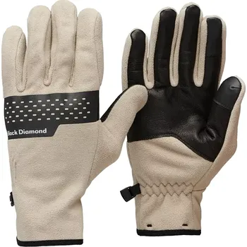 Rukavice Pánské lehké prstové rukavice Black Diamond Alpine Fleece Gloves moonstone XL