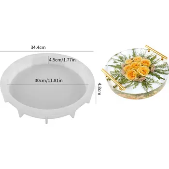 Silikonová forma Velký podnos kruhový 300 XC826-60 344mm