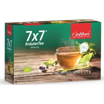 Horký nápoj JENTSCHURA KräuterTee bylinný čaj BIO porcovaný 100 x 1,75 g (Detoxikační čistící čaj)