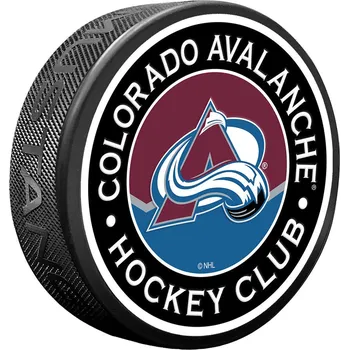 Puk Mustang Puk Colorado Avalanche NHL Stripe Design