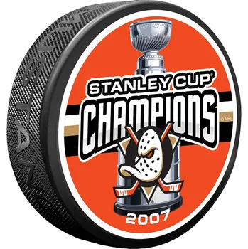 Puk Mustang Puk Anaheim Ducks NHL 1 TIME CHAMP
