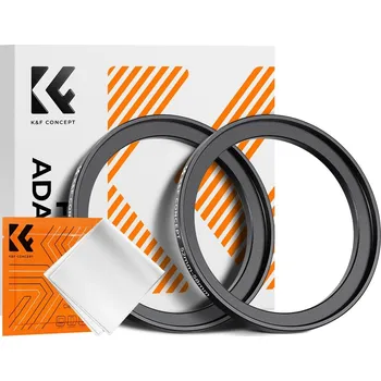 K&F Step Up Filter Ring 52-58mm 2pcs