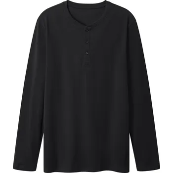 esmara Men Pánské triko s dlouhými rukávy (navy modrá, L (52/54))