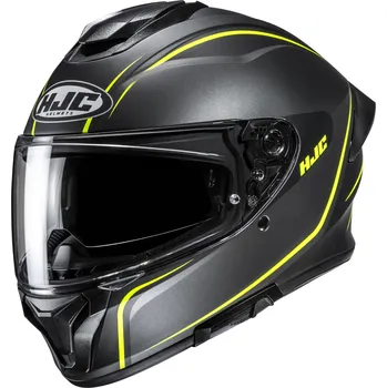 Helma na motorku Integrální helma na motorku HJC C71 Quez MC3HSF černo-fluo žlutá