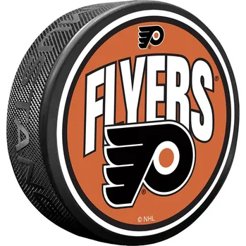 Puk Mustang Puk Philadelphia Flyers NHL Wordmark