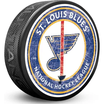 Puk Mustang Puk St. Louis Blues NHL Center Ice