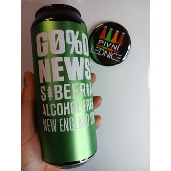 Pivo Sibeeria Good News - NEIPA 0,5% 0,5l