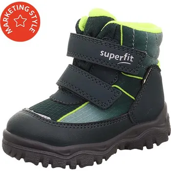 Chlapecká obuv SUPERFIT dětská zimní obuv HUSKY+ s membránou green/yellow 1-006062-7000 Velikost: 24