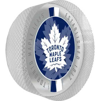 Puk Mustang Puk Toronto Maple Leafs NHL Crystal Ribbon