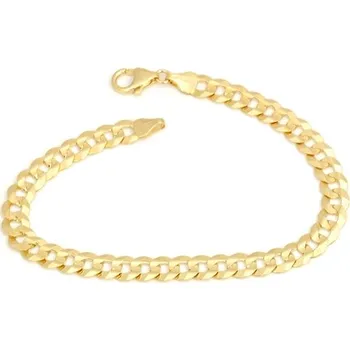 Náramek Zlatý pánský náramek pancr 24 cm ZLNP034F + DÁREK ZDARMA