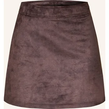 Dámská sukně Guess Dámská Sukně Camryn V Koženém Vzhledu, hnědá, 38