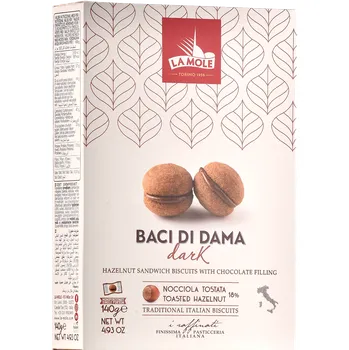LA MOLE Baci di dama Dark 140g