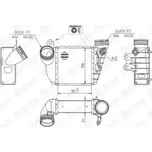 QWP Chladič vzduchu intercooler QWP WIC128
