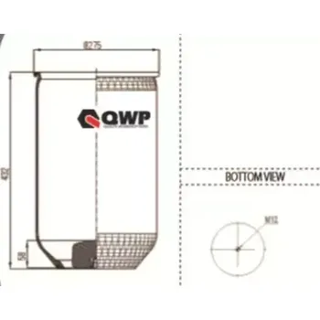 QWP Měch pneumatického odpružení QWP WHD331AS