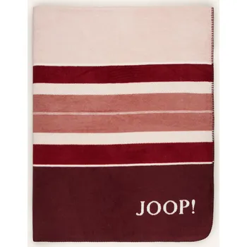 Dámský blejzr Joop! Pléd Joop! Grate, tmavě červená / světle růžová / krémová