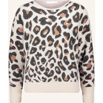 Dámský svetr Betty&Co Dámský Svetr, krémová / černá / koňaková, 38