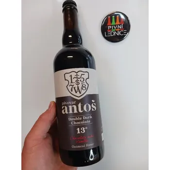 Pivo Antoš Double Dark Chocolate 13°/4,6% 0,7l