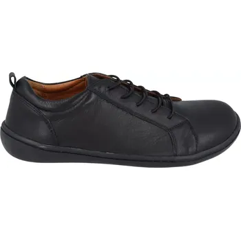Dámské polobotky Dámské barefoot kožené boty KTR Timoti black 404487 38