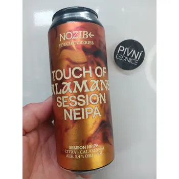 Pivo Nozib TOUCH OF CALAMANSI Session NEIPA 13°/5,4% 0,5l
