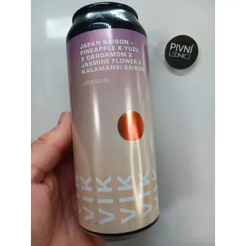 Pivo Vik Japan Saison 12°/5,5% 0,5l