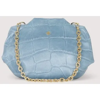 Kabelka MINU´ SMALL CROCO SLATE GRAY ANNA VIRGILI