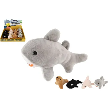 Hračka Teddies Zvířátko mořské plyš 10-12cm 4 druhy (1 ks) 3m+