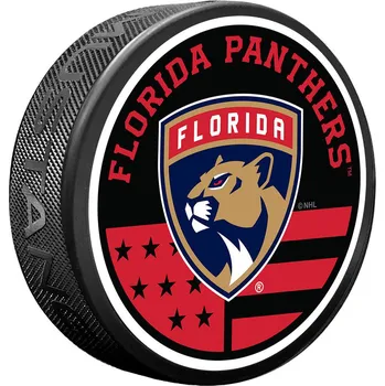 Puk Mustang Puk Florida Panthers NHL American Flag Pat Puck