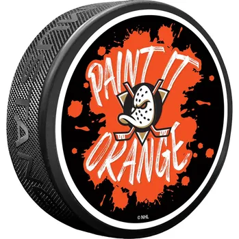 Puk Mustang Puk Anaheim Ducks NHL Slogan